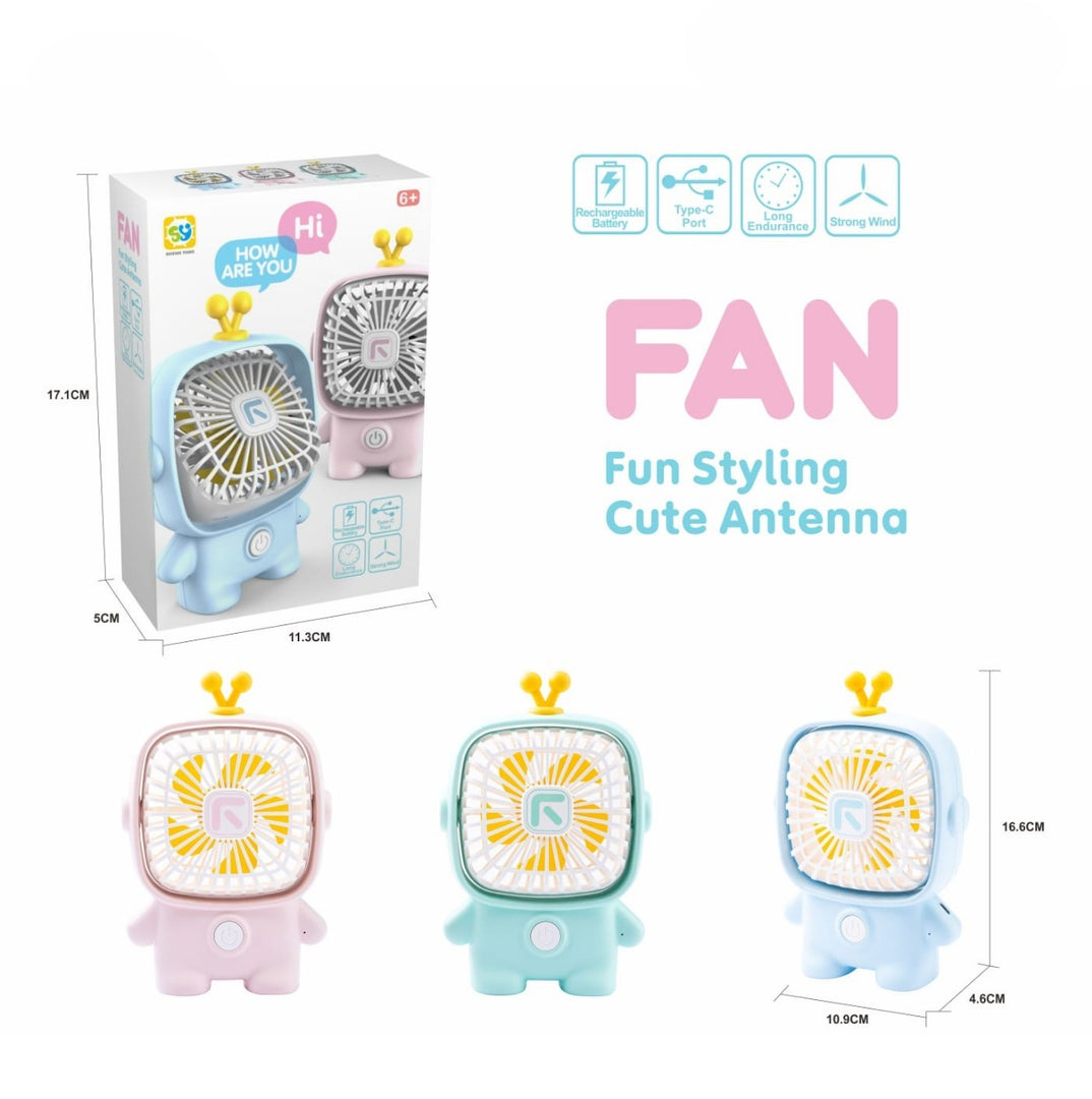Cute mini hand fan