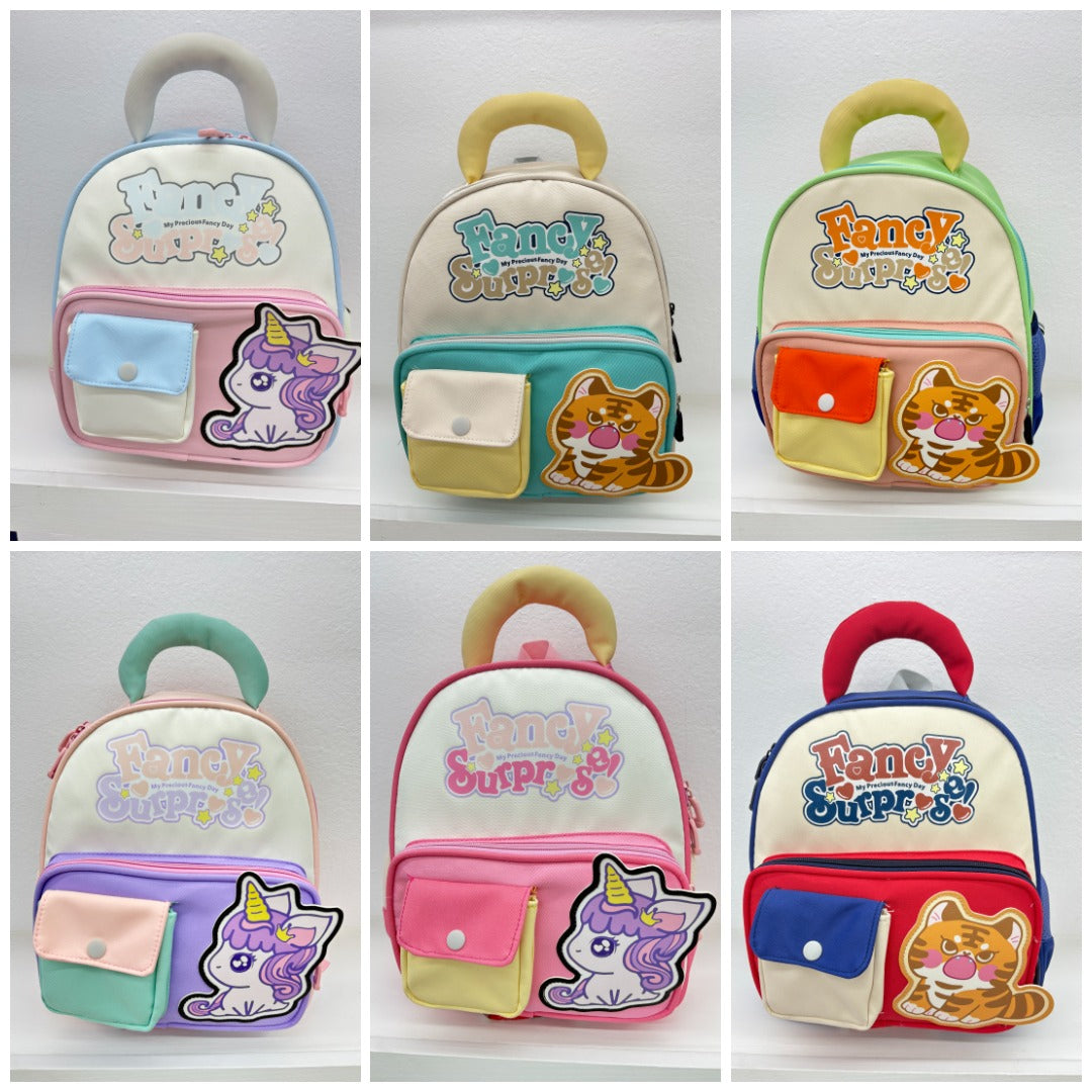 Toddler Unicorn & Cat Backpack – Lightweight Kids Bag