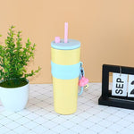 Load image into Gallery viewer, Modern Gradient Cute Tumbler For Girls (710 ml)
