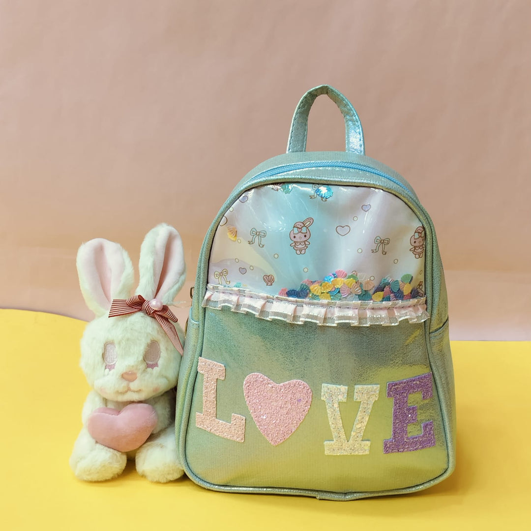 Printed Love Mini Backpack. - TinyBo