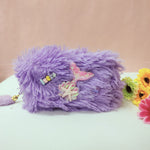 Load image into Gallery viewer, Soft Cotton  And  Furr Pouch.
