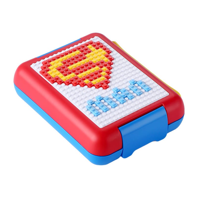 Customizable LEGO Block Bento Lunch Box for Kids