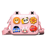 Load image into Gallery viewer, Mini Faces Cute Silicone Sling Bag. - TinyBo
