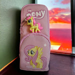 Load image into Gallery viewer, My Pony-Themed Pencil Pouch with Keychain
