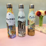 Load image into Gallery viewer, Spain, Madrid and Toledo heritage design Water bottle.(500mL)
