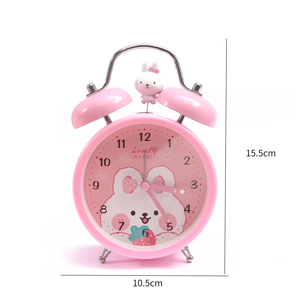 You make each moment count with lovely rabbit alarm clock.