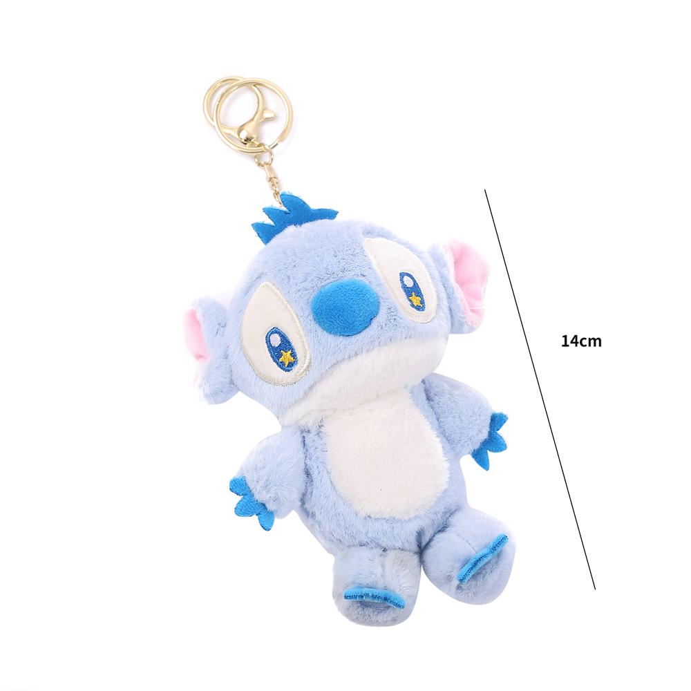 Colorful Stitch Plush Keychain. - TinyBo