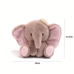 Load image into Gallery viewer, Mini Elephant Plush Keychain.
