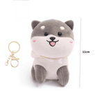 Load image into Gallery viewer, Plush cute stuffed dog adorable keychains.
