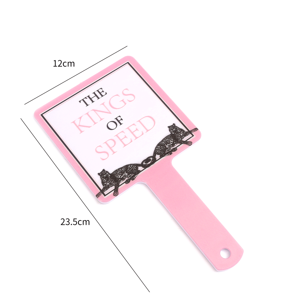 Wild Theme Mix print handheld mirror. - TinyBo