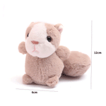 Load image into Gallery viewer, Sweet little squirrel plush keychain
