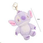 Load image into Gallery viewer, Colorful Stitch Plush Keychain. - TinyBo
