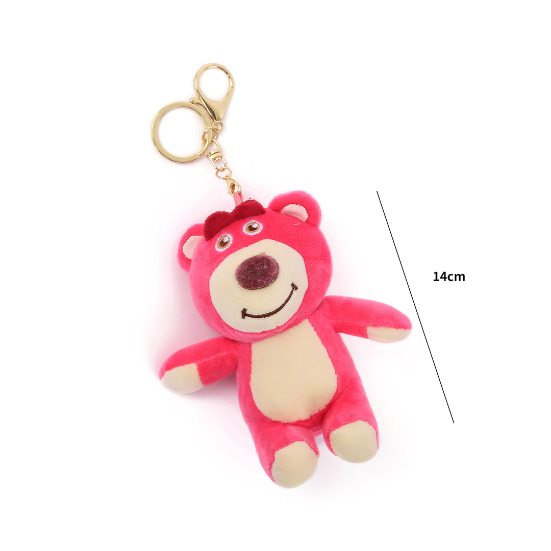 Lotso Bear Soft-Toy Keychain. - TinyBo