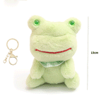 Load image into Gallery viewer, FroggieShape Plush Keychain. - TinyBo
