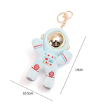 Load image into Gallery viewer, Astronaut Universe Plush Toy Keychain. - TinyBo
