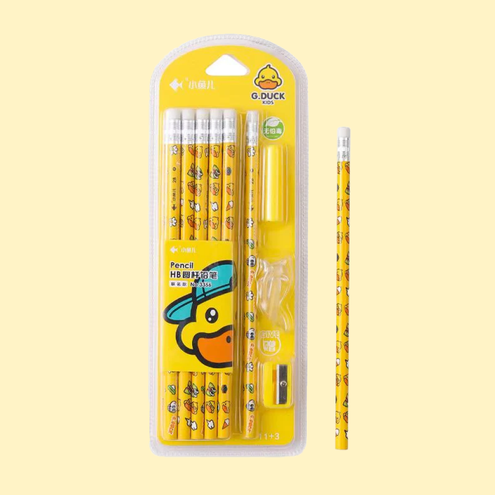 14-In-1 Duck Theme Stationery Combo Set.