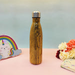 Load image into Gallery viewer, Shiny Woody Print Steel Water Bottle.(500mL) - TinyBo
