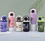 Load image into Gallery viewer, Portable Double Wall Stainless Steel Temperature Sipper Bottle.(550mL)
