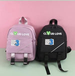 Load image into Gallery viewer, Cloud Love Printed Mini Backpack. - TinyBo
