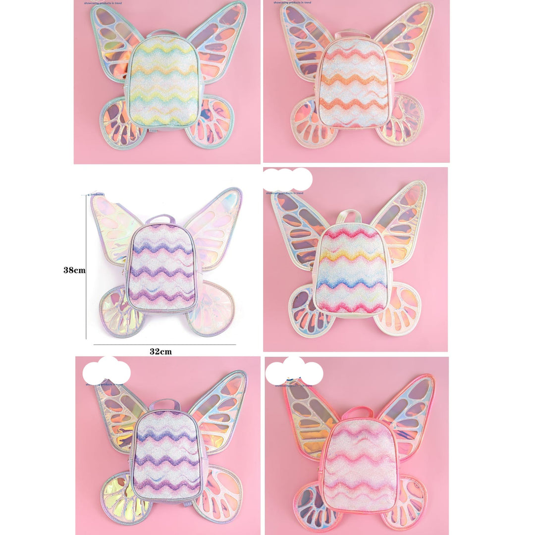 Colorful Butterfly Wing Fancy Bag