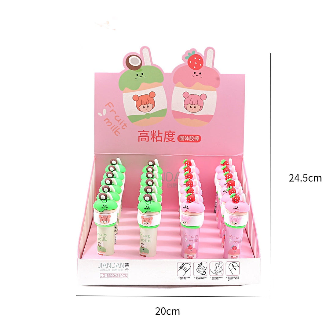 Fruit Milk Theme Glue Stick