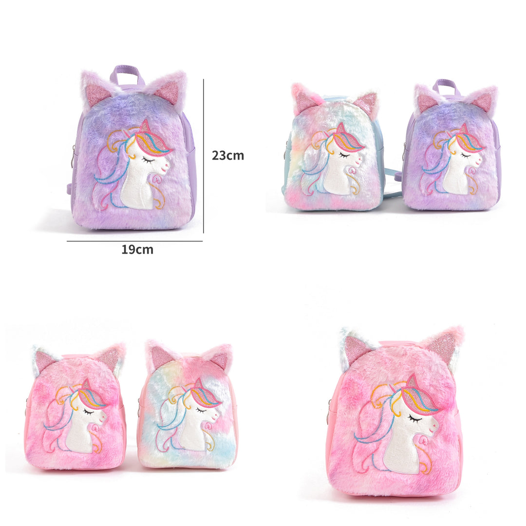 Printed Unicorn Mini Backpack. - TinyBo