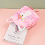 Load image into Gallery viewer, Printed Unicorn Mini Backpack.
