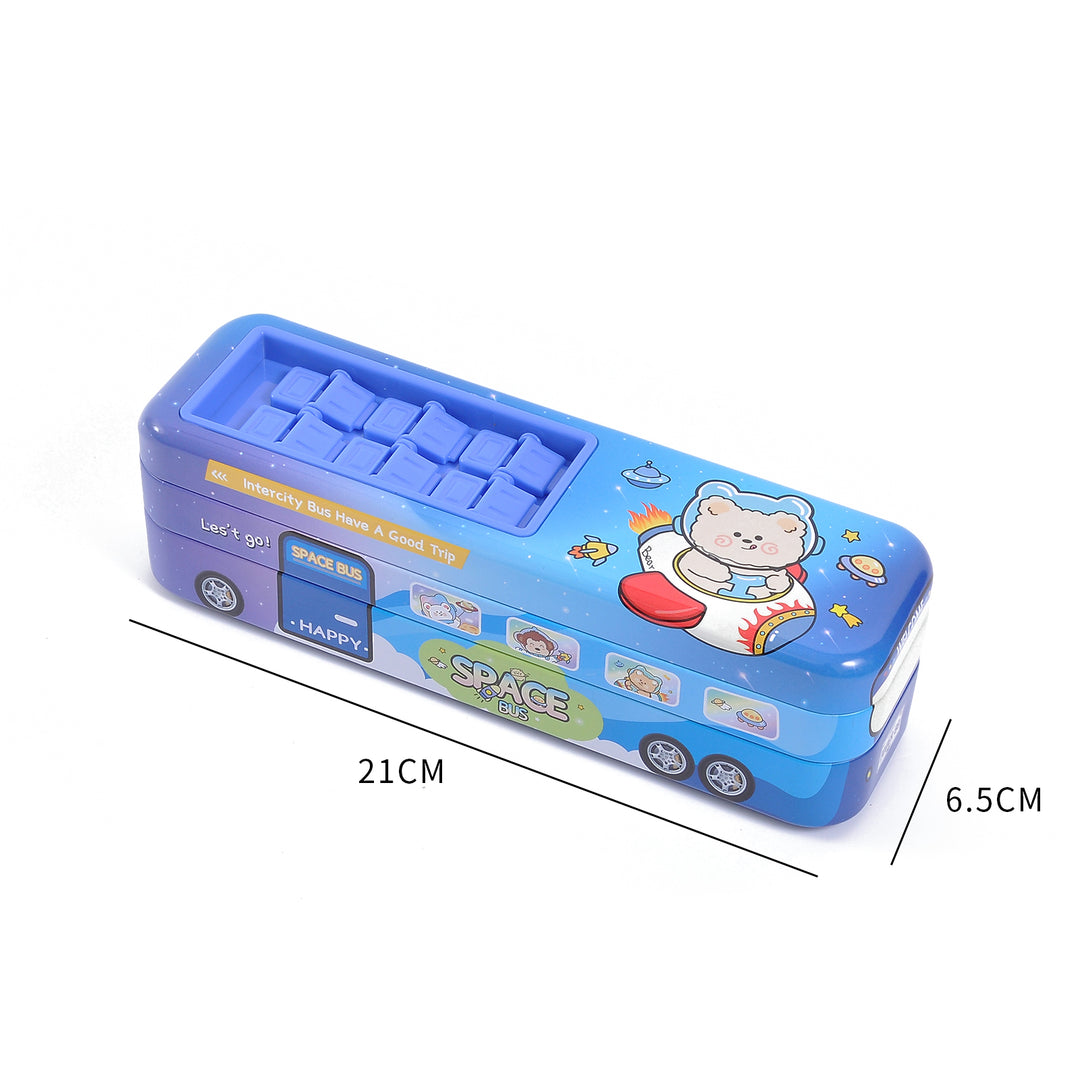 Space Bus Pencil Box. - TinyBo