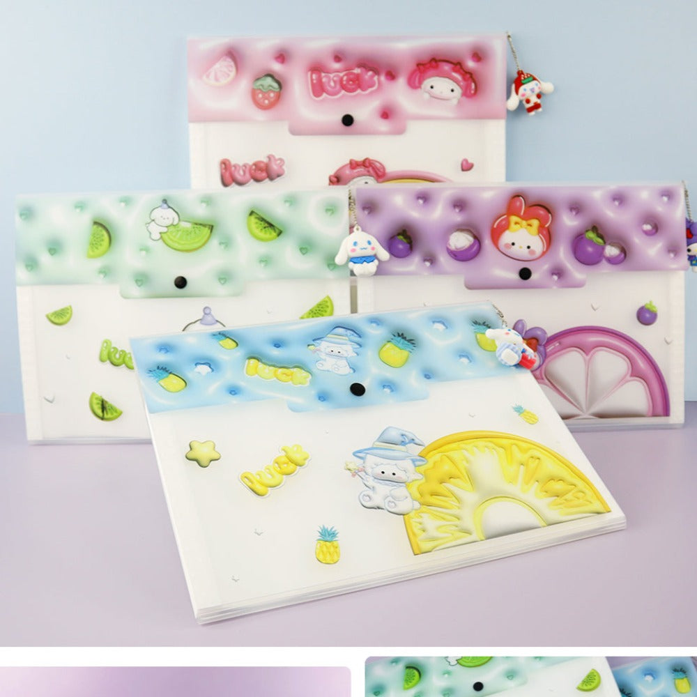 A Sleek Cinnamoroll File Folder. - TinyBo