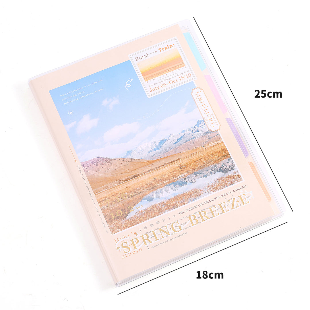 Scenery Theme Diary.