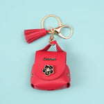 Load image into Gallery viewer, leather Material Coin Pouch And  keychain.
