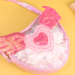 Load image into Gallery viewer, Heart Shape Side Sling Bags. - TinyBo
