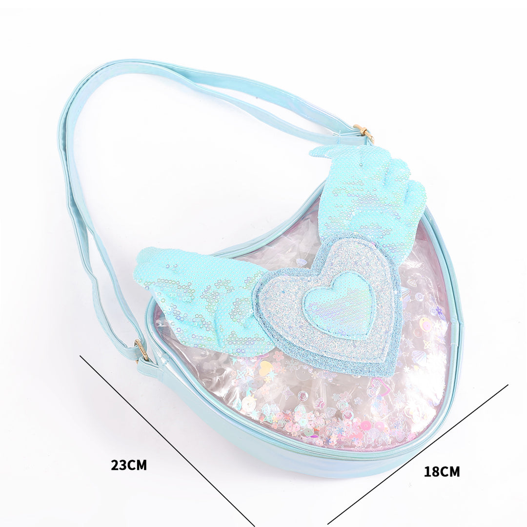 Heart Shape Side Sling Bags. - TinyBo