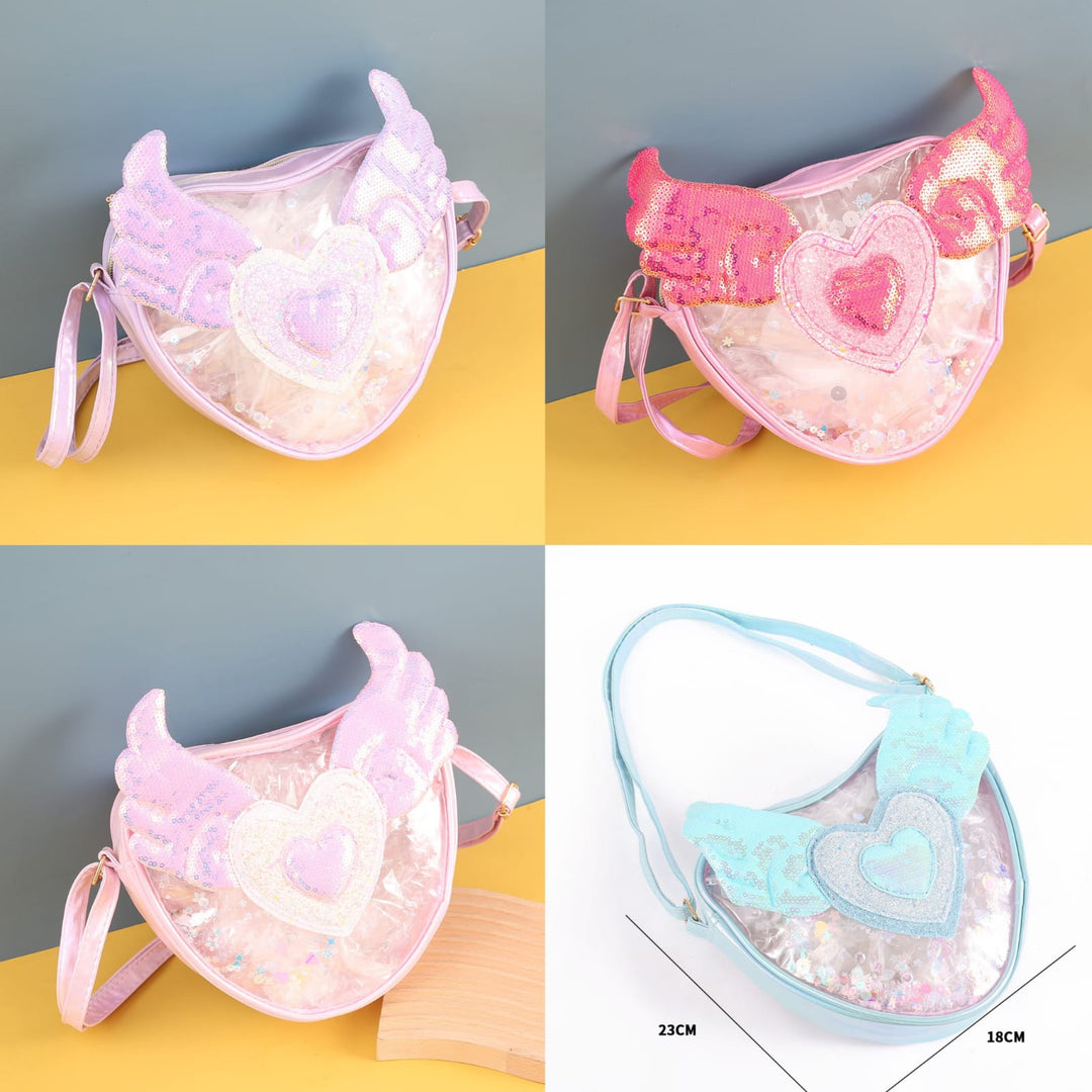 Heart Shape Side Sling Bags. - TinyBo