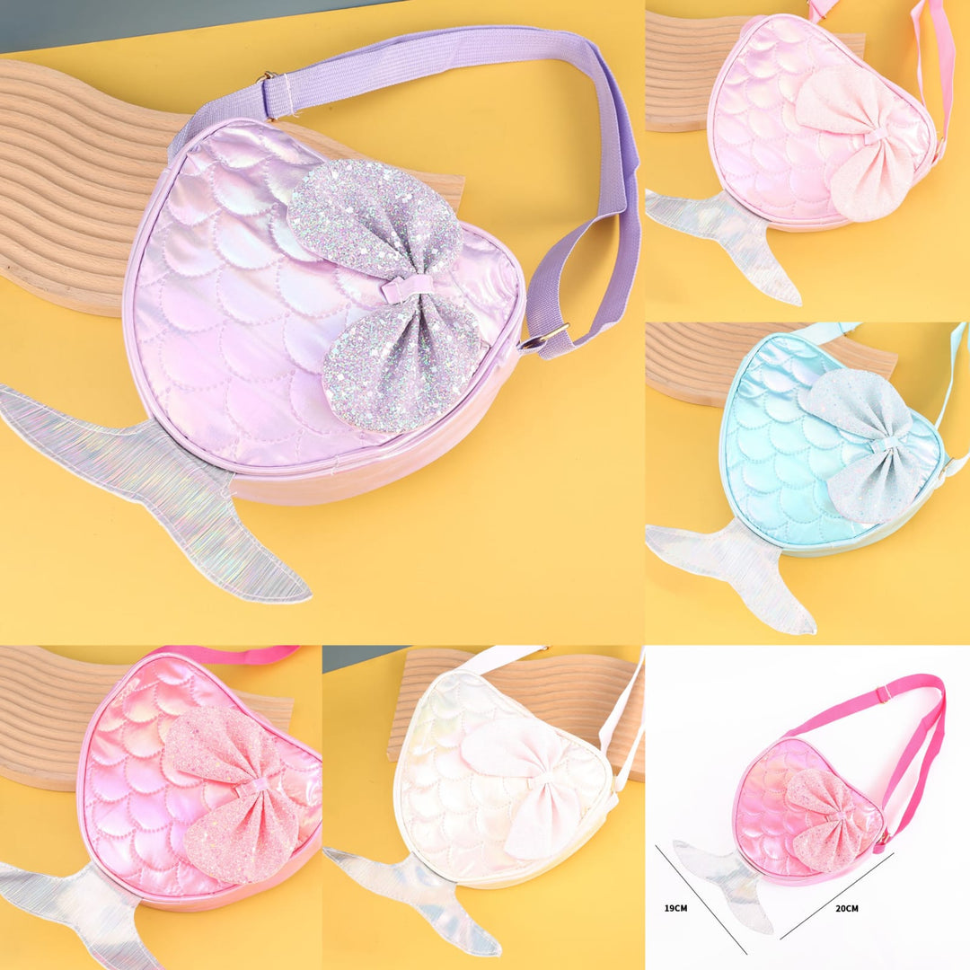 Mermaid Tail Side Sling Bags. - TinyBo