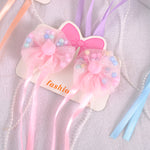 Load image into Gallery viewer, Fashionable Ribbon Bow Hair Clip. - TinyBo
