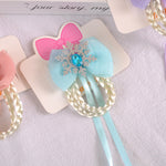 Load image into Gallery viewer, Fashionable Ribbon Bow Hair Clip. - TinyBo
