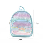 Load image into Gallery viewer, Stylish Crown Wings Mini Backpack. - TinyBo
