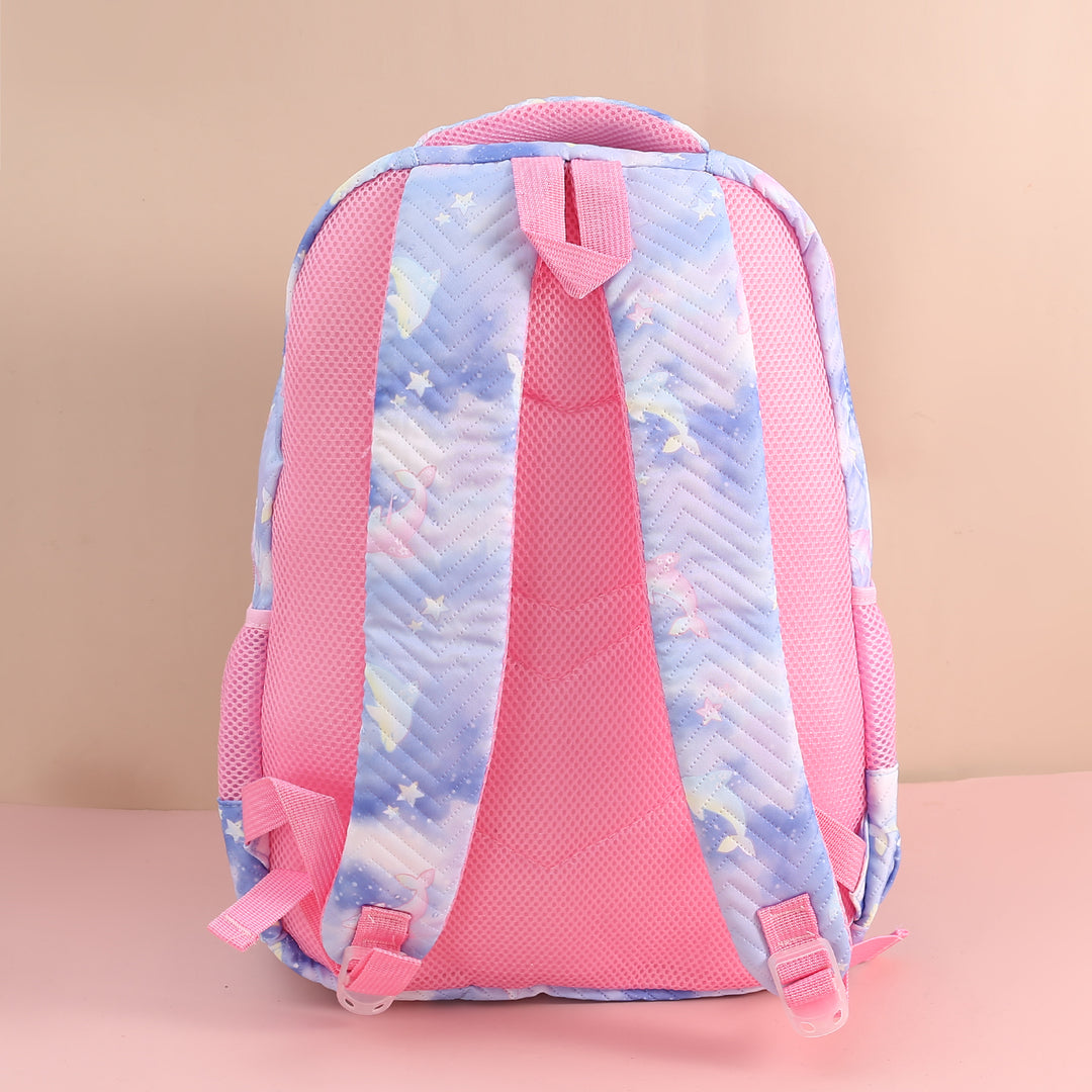 Small Printed Dolphin  Back pack.