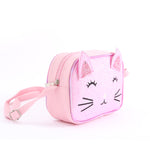 Load image into Gallery viewer, Blushing  Cat Side Sling Bag.
