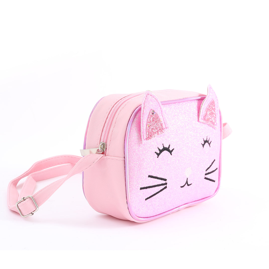 Blushing  Cat Side Sling Bag.