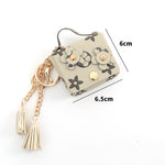 Load image into Gallery viewer, Stylish 2in1 Leather Keychain And Coin pouch .
