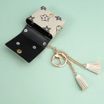 Load image into Gallery viewer, Stylish 2in1 Leather Keychain And Coin pouch .
