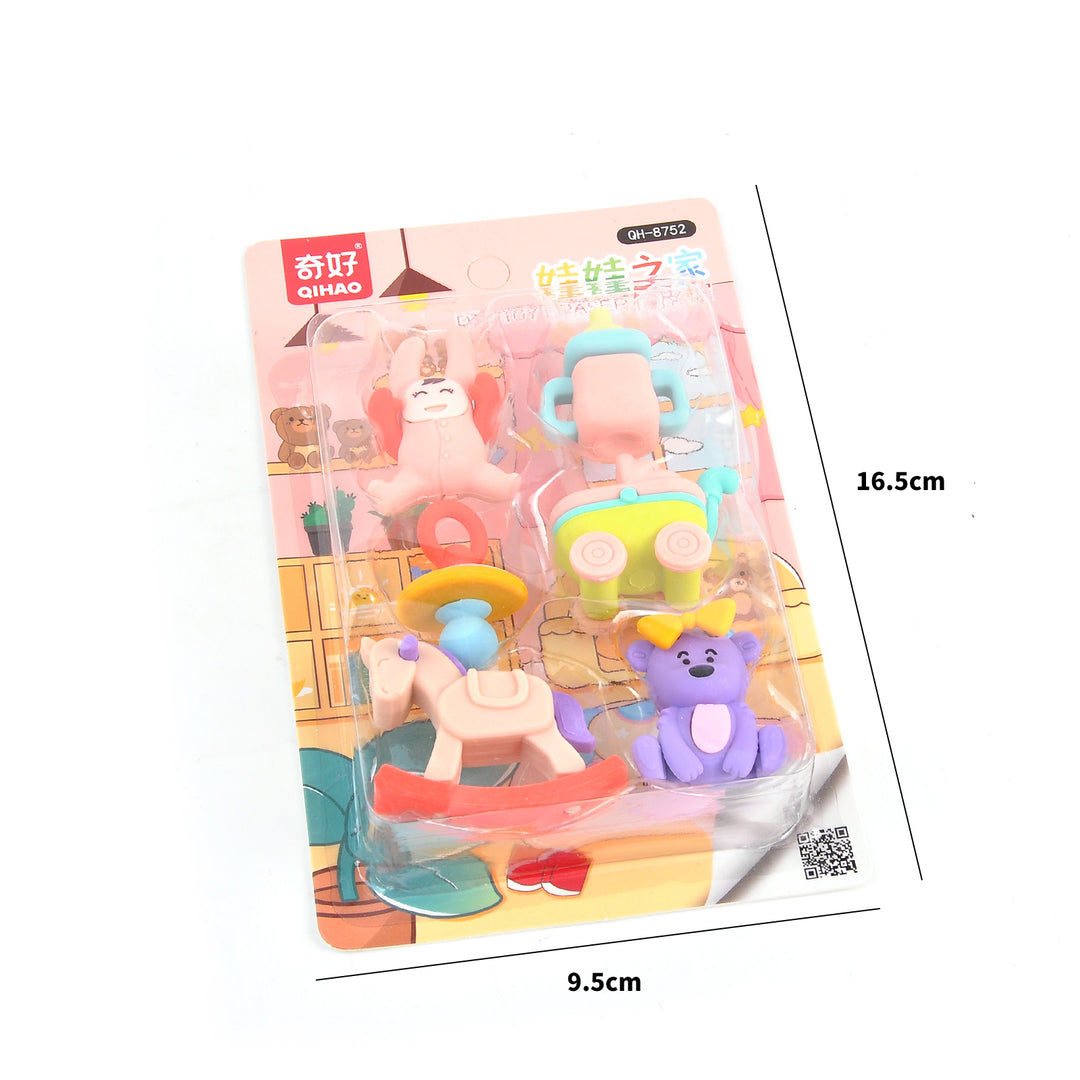 Toy Theme Eraser  Set.