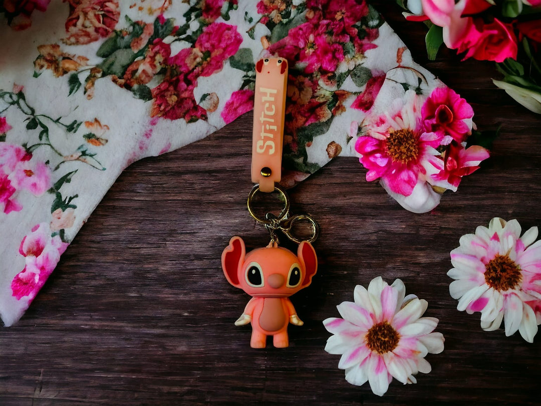 Mini Stitch Character Theme Keychain.