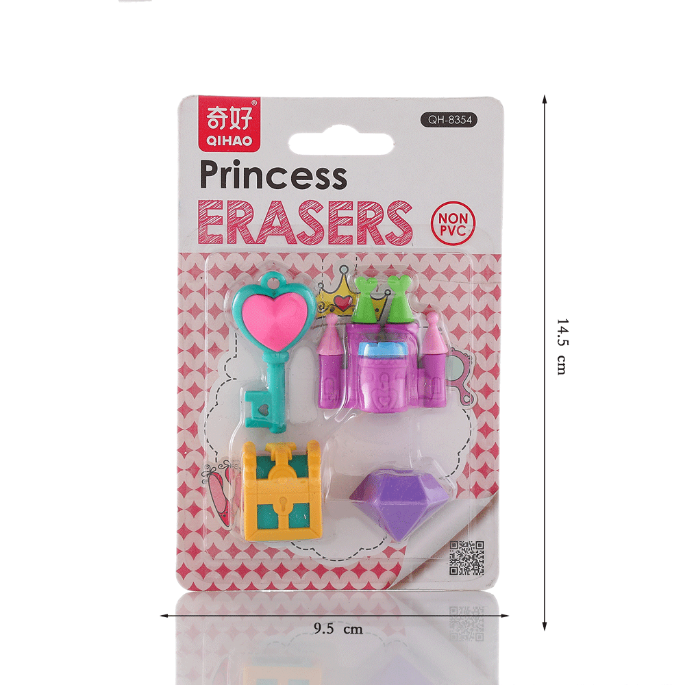 Premium-Range Of Princess Theme  Erasers.