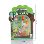 Load image into Gallery viewer, Animals Green Forest Theme Eraser Combo Set
