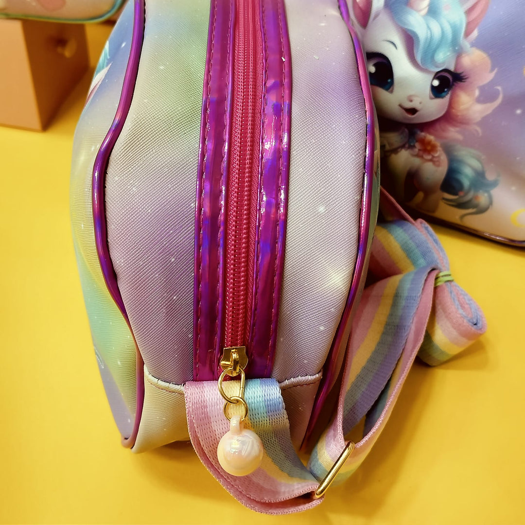 Mini Unicorn Side Sling Bag. - TinyBo