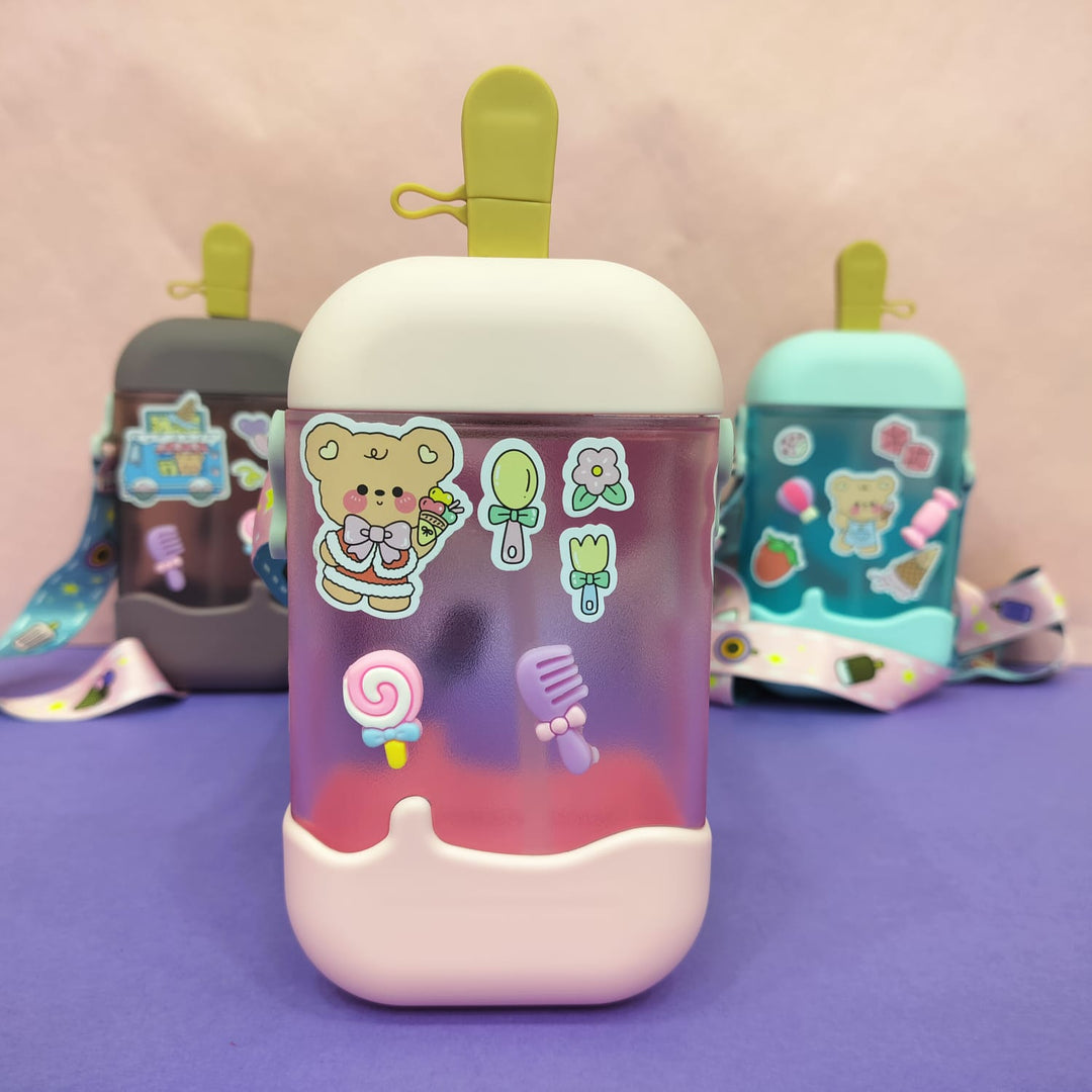 Yummy Ice cream Candy Shape Water Bottle 400ML