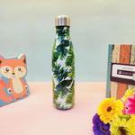 Load image into Gallery viewer, Leaf Print Steel Water Bottle.(500mL)
